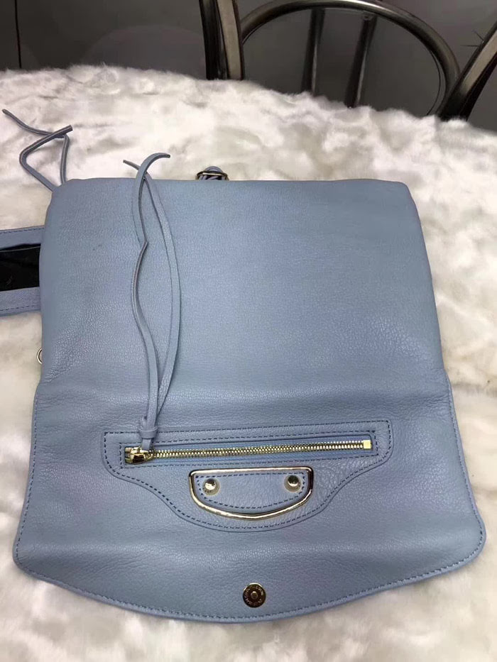 BALENCIAG巴黎世家 義大利進口山羊皮手抓包 原版品質 簡單時尚手包 配肩帶可斜挎  BL1020